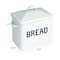 Hello Honey® 13.5" White Chic Farmhouse Enameled Bread Box